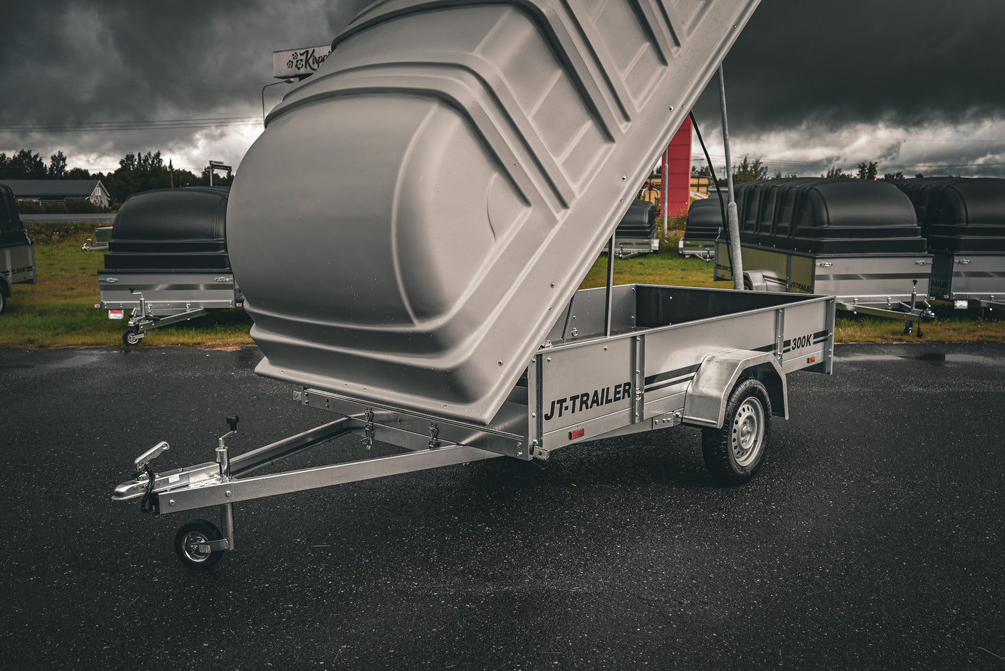 JT-Trailer 300K KUOMUKÄRRY / 825KG / 300x150cm