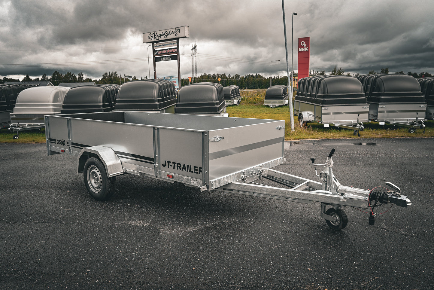 JT-Trailer 1500 (350 x 150) JARRULLINEN PERÄKÄRRY / 1470 KG