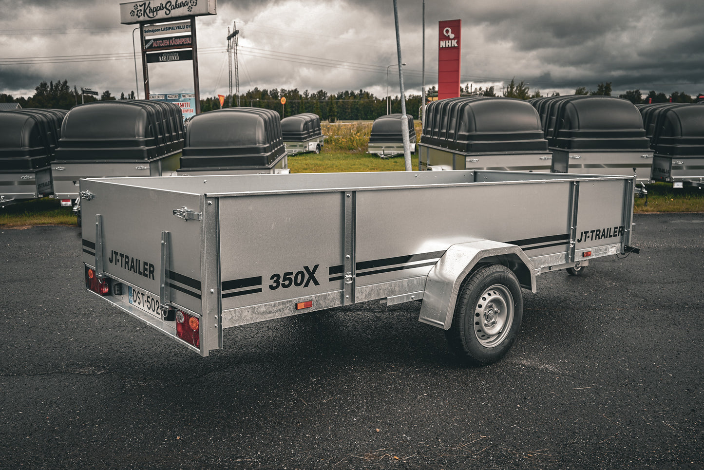 JT-Trailer 1500 (350 x 150) JARRULLINEN PERÄKÄRRY / 1470 KG
