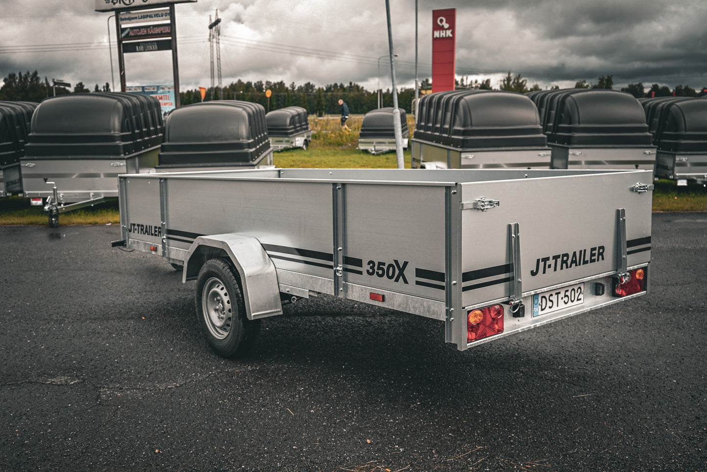 JT-Trailer 1500 (350 x 150) JARRULLINEN PERÄKÄRRY / 1470 KG