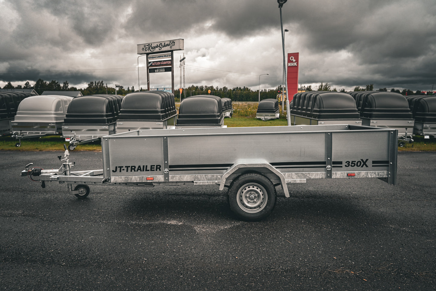 JT-Trailer 1500 (350 x 150) JARRULLINEN PERÄKÄRRY / 1470 KG