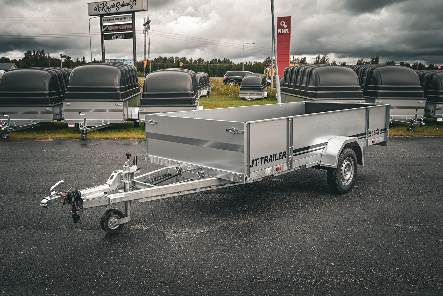 JT-Trailer 1500 (350 x 150) JARRULLINEN PERÄKÄRRY / 1470 KG