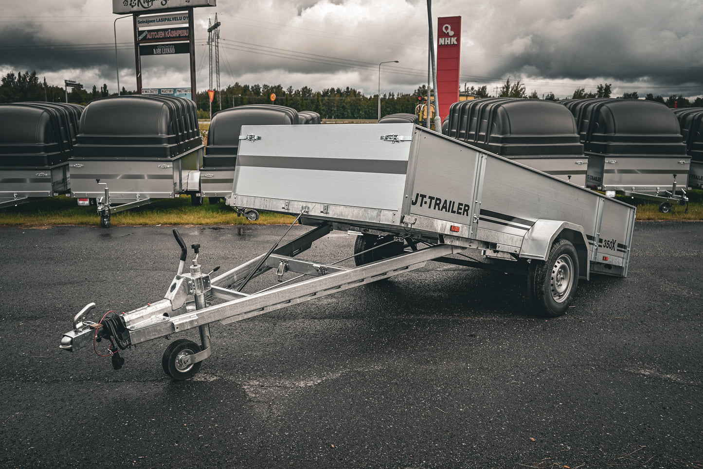JT-Trailer 1500 (350 x 150) JARRULLINEN PERÄKÄRRY / 1470 KG