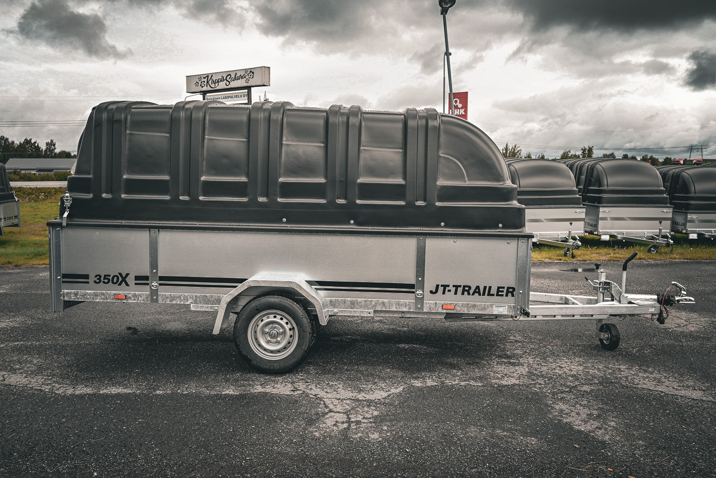 JT-Trailer 1500 (350 x 150) JARRULLINEN KUOMUKÄRRY / 1470 KG