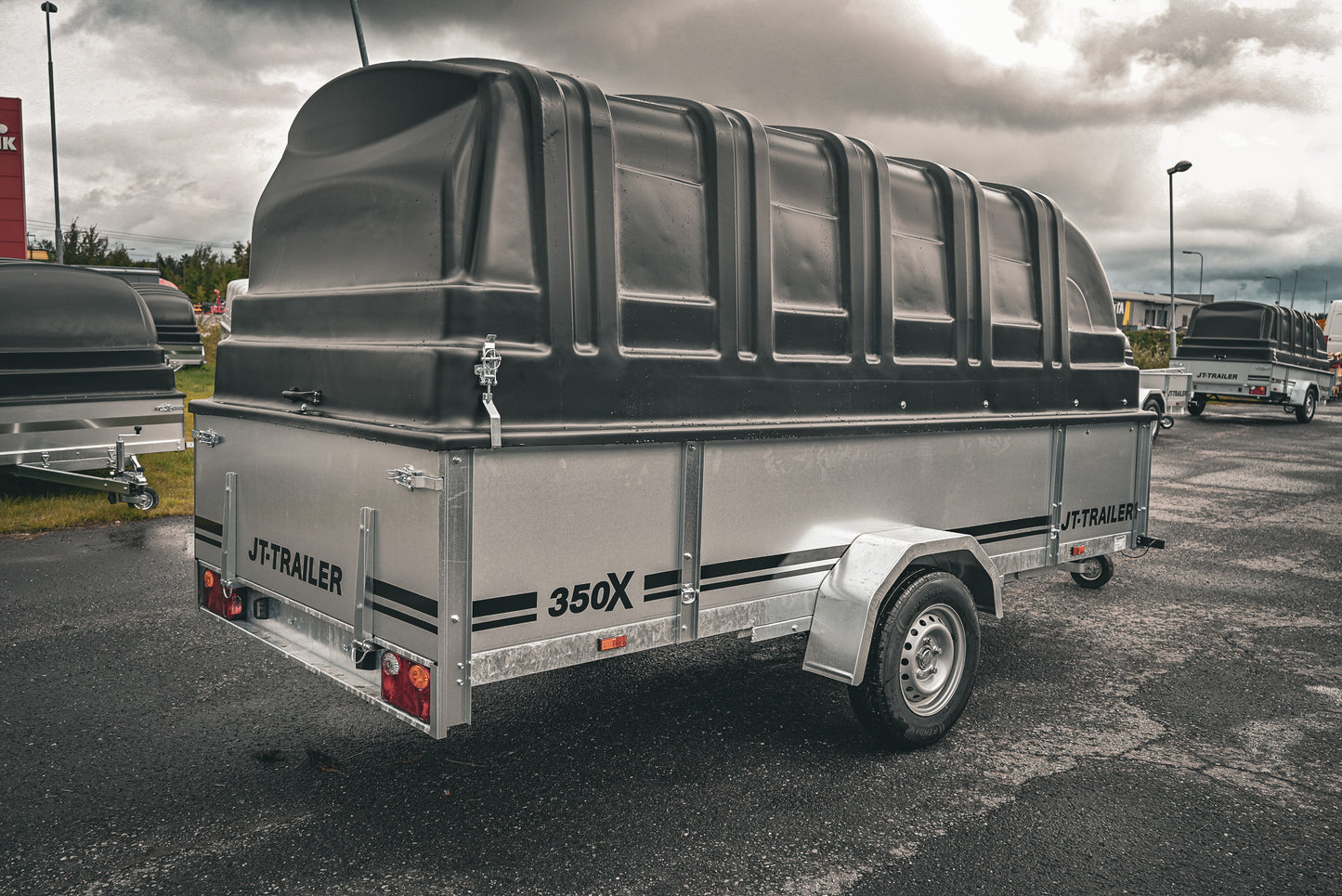 JT-Trailer 1500 (350 x 150) JARRULLINEN KUOMUKÄRRY / 1470 KG