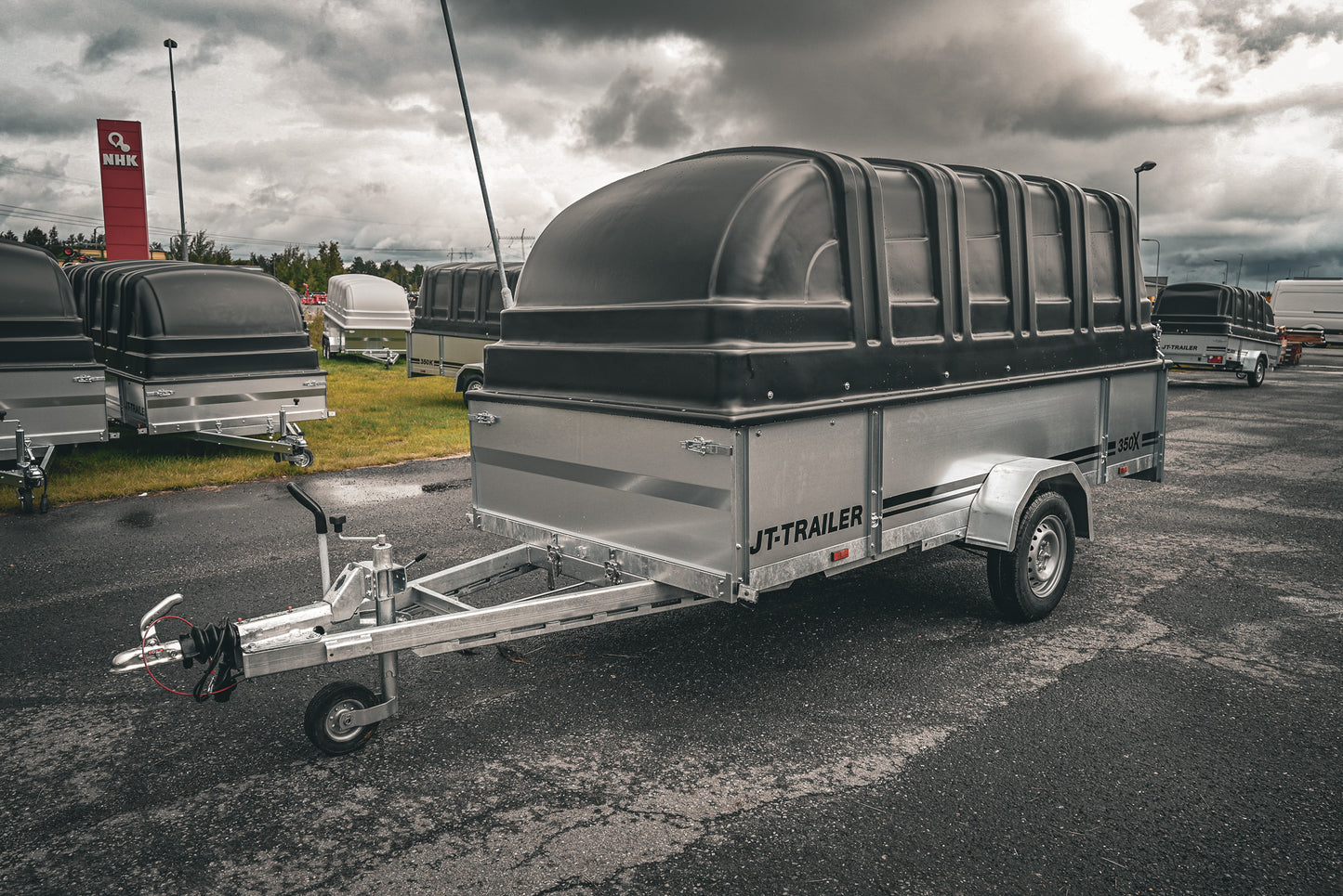 JT-Trailer 1500 (350 x 150) JARRULLINEN KUOMUKÄRRY / 1470 KG