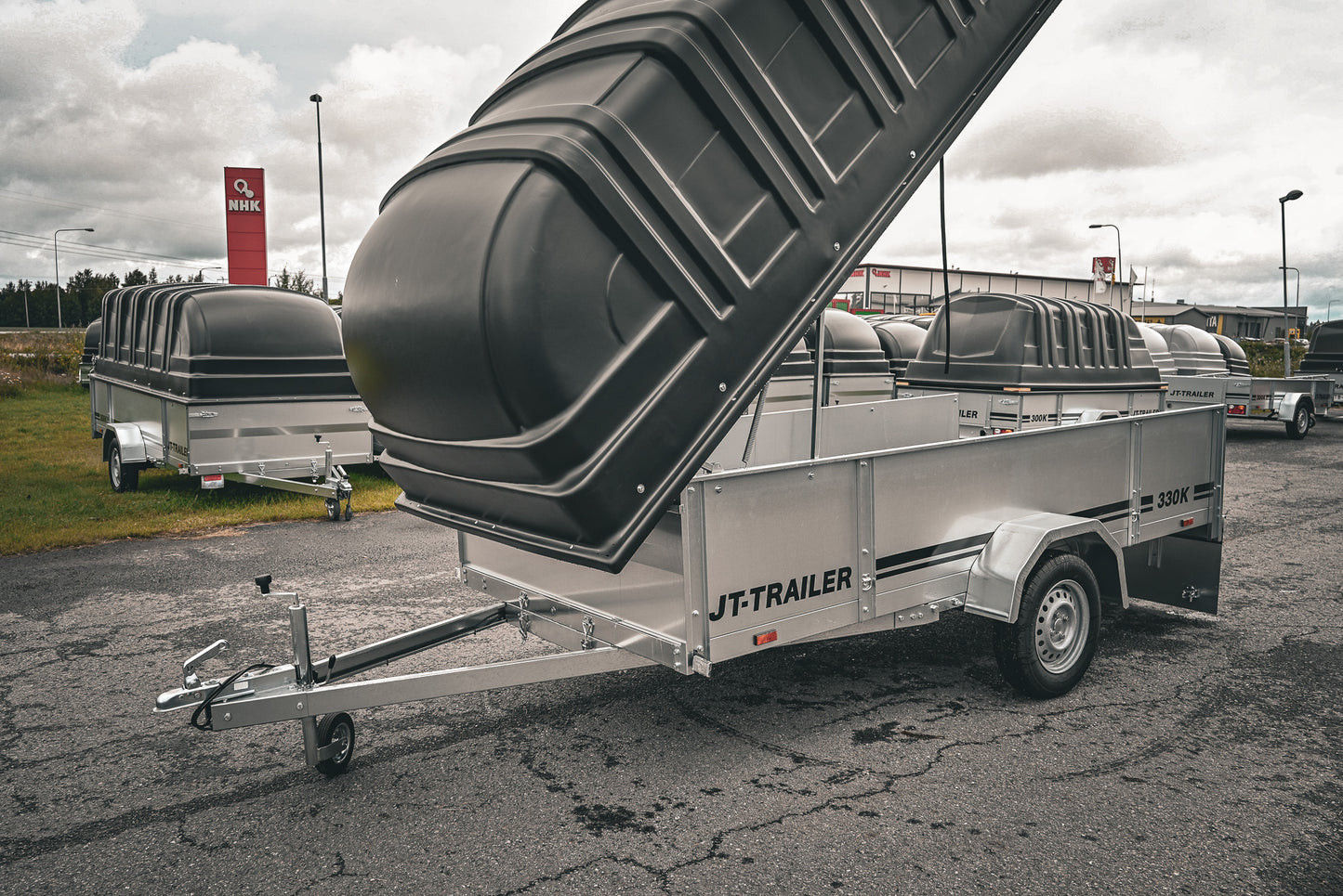 JT-Trailer 330K KUOMUKÄRRY / 825KG / 330x150cm