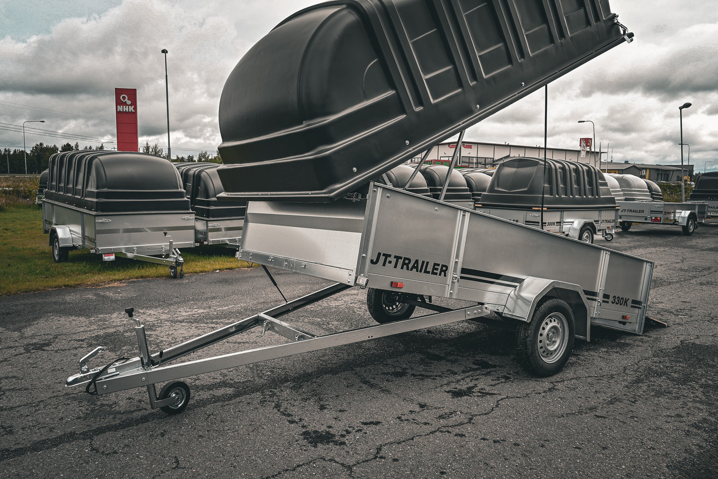 JT-Trailer 330K KUOMUKÄRRY / 825KG / 330x150cm