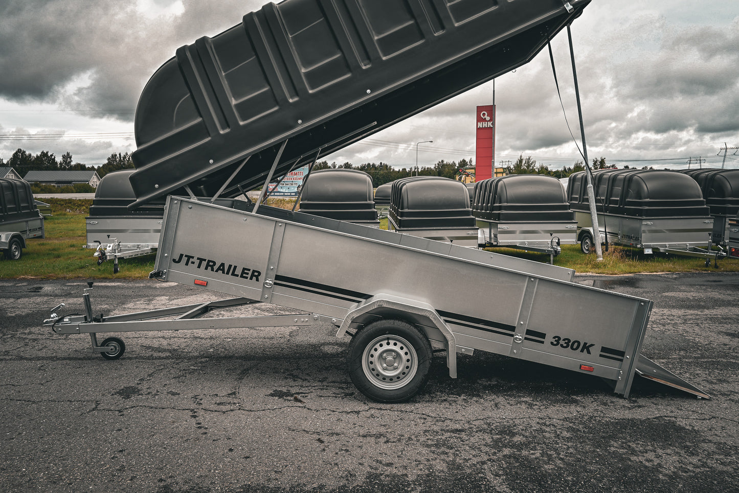 JT-Trailer 330K KUOMUKÄRRY / 825KG / 330x150cm