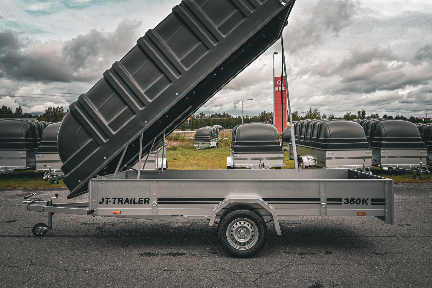 JT-Trailer 350K KUOMUKÄRRY / 825KG / 350x150 cm