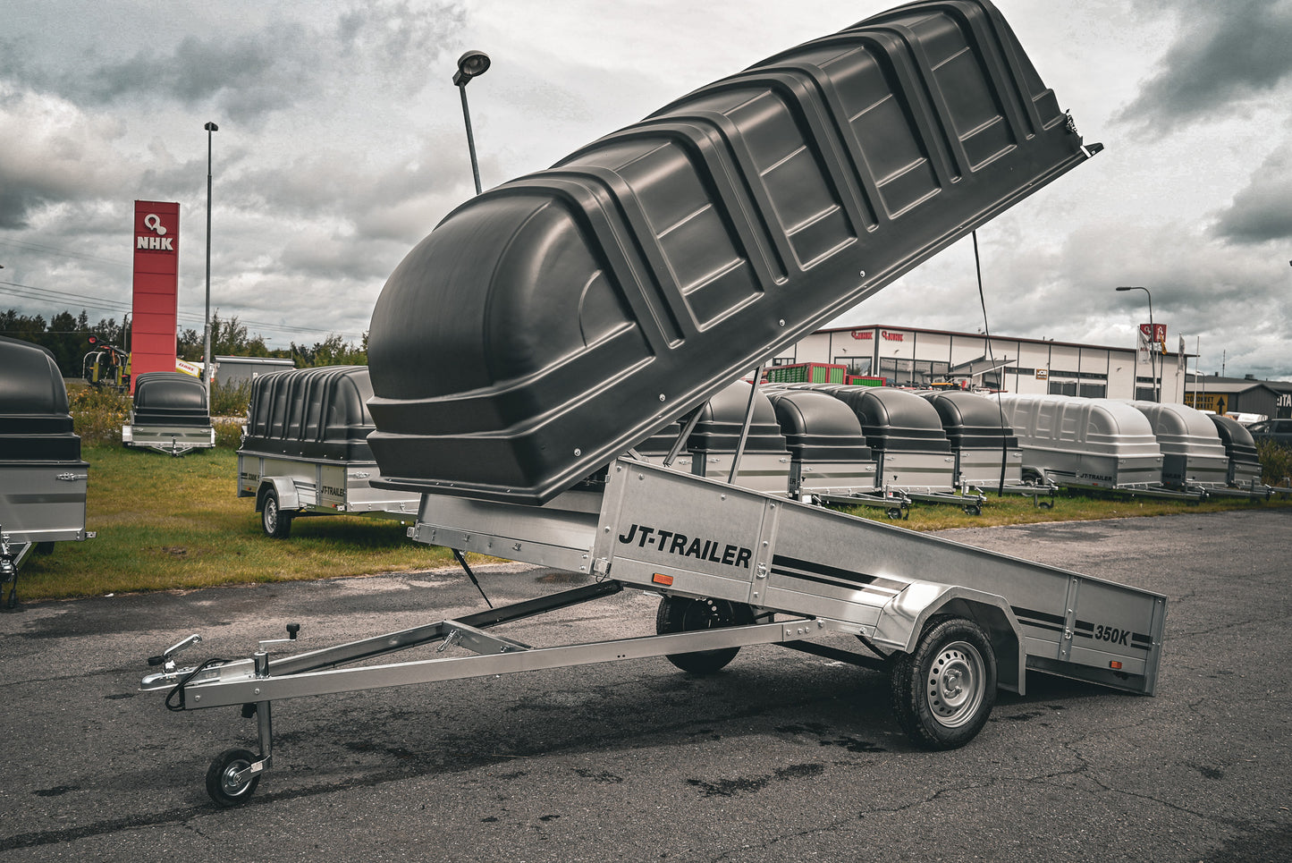 JT-Trailer 350K KUOMUKÄRRY / 825KG / 350x150 cm